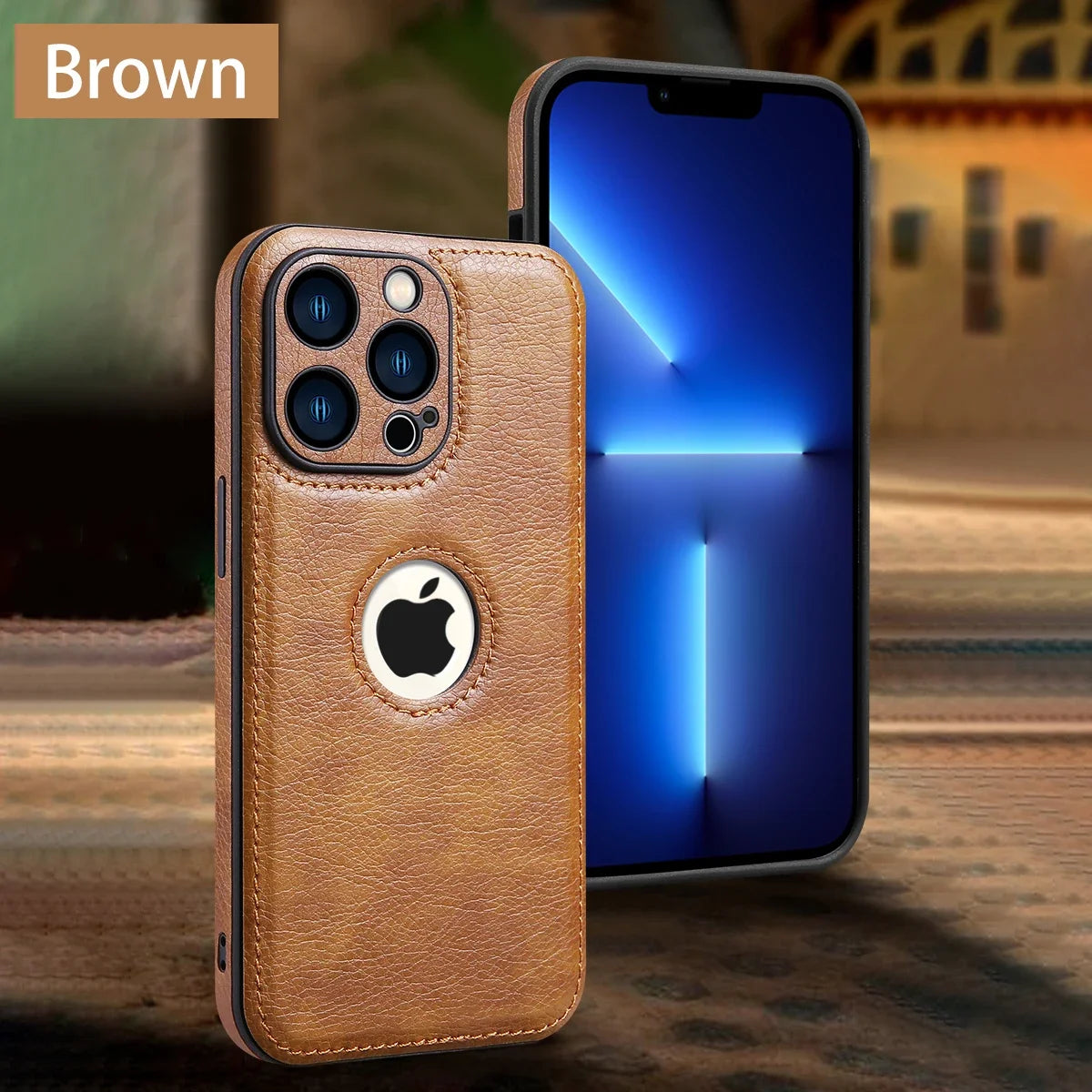 High Quality PU Leather Case for Apple iPhone 18 17 Pro Max 11 12 13 14 15 16 Plus Logo View Luxury Business Mobile Phone Cover