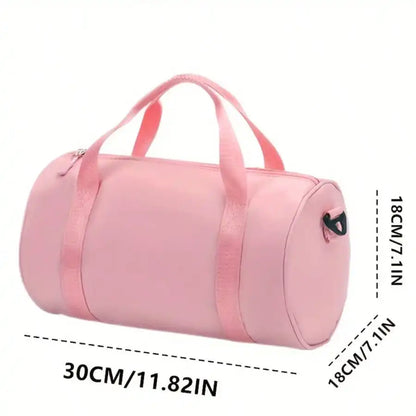 Mini Gym Bag Small Barrel Duffle Crossbody Tote For Women Men Workout Bag Lightweight For Weekender Travel Sports Yoga Fitness Dance