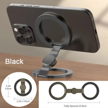 For MagSafe Double Sided Magnetic Phone Ring Holder Portable Folding Cellphones Stand Phone Accessories Support Bracket Grip