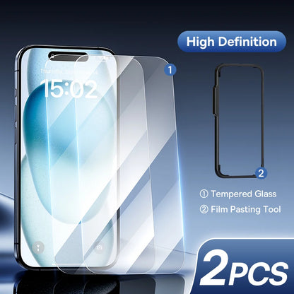 Baseus Tempered Glass for iPhone 17 16 Pro Max Screen Protector for iPhone 15 14 13 12 11 Pro Max Clear Edge Anti-Peeping Film