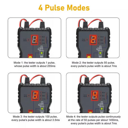 2026New ModelCNBJ-620 12V Automotive Fuel Injector Test Cleaning Equipment – Durable PVC Construction, Features 4 Pulse Settings