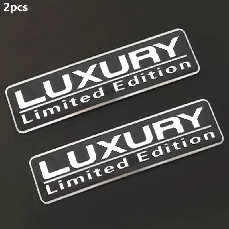 3D Metal Sport Emblem Badge Sticker for Car and Motorcycle – 2-Pack