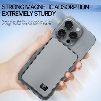 Ultra Thin Magnetic Power Bank 5000mAh 20W Fast Charge