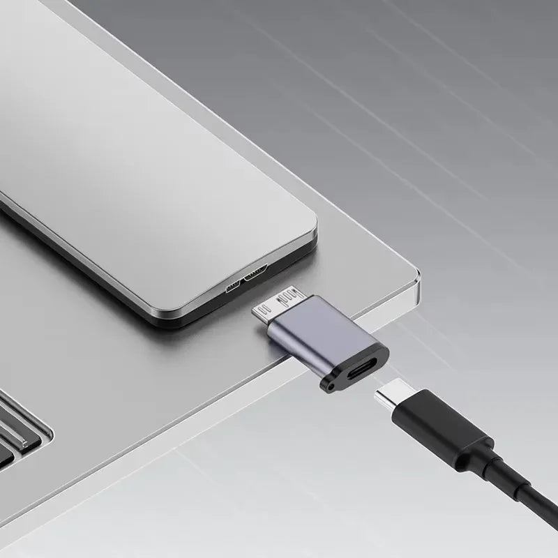 USB-C to Micro B 3.0 Adapter for External HDD 10Gbps