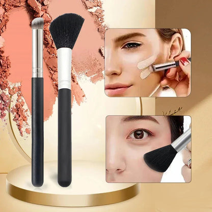 Foundation Concealer Brush Premium Contour Blusher Brushes Flawless Under Eye Dense Face Makeup Brush For Blending - Urbizia