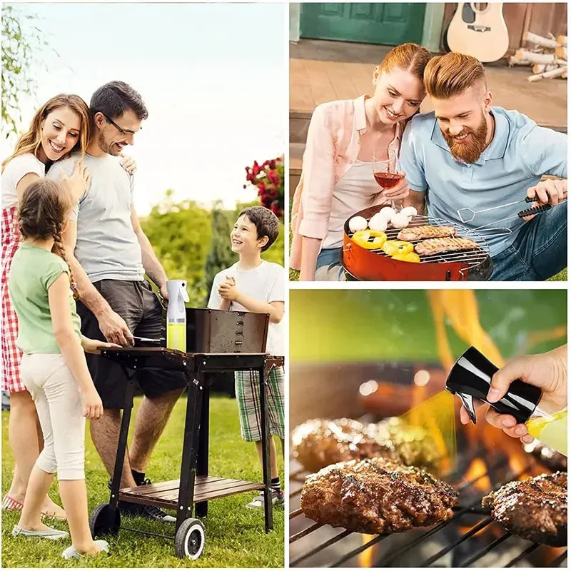 Oil Spray Bottle for Cooking BBQ & Baking (200/300/500ml)