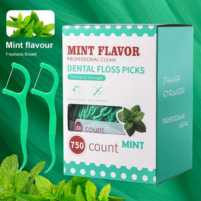 Mint Dental Floss Stick – Portable Oral Care - Urbizia