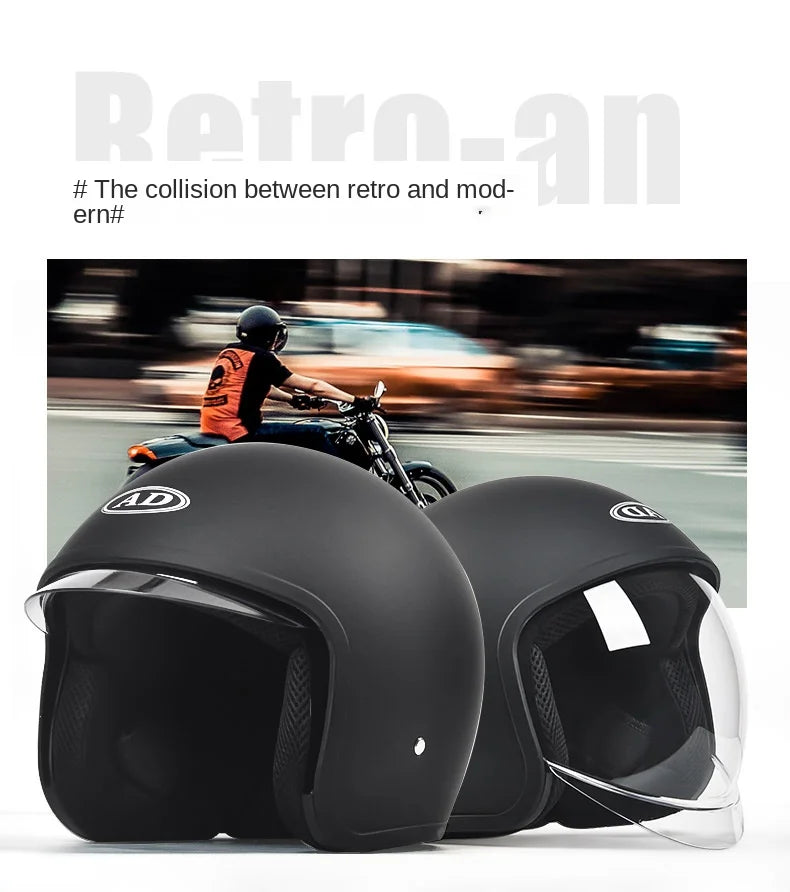 GB Certified Electric Vehicle Helmet for Men and Women All-season Universal Electric Vehicle Safety Helmet Motorcycles Winter