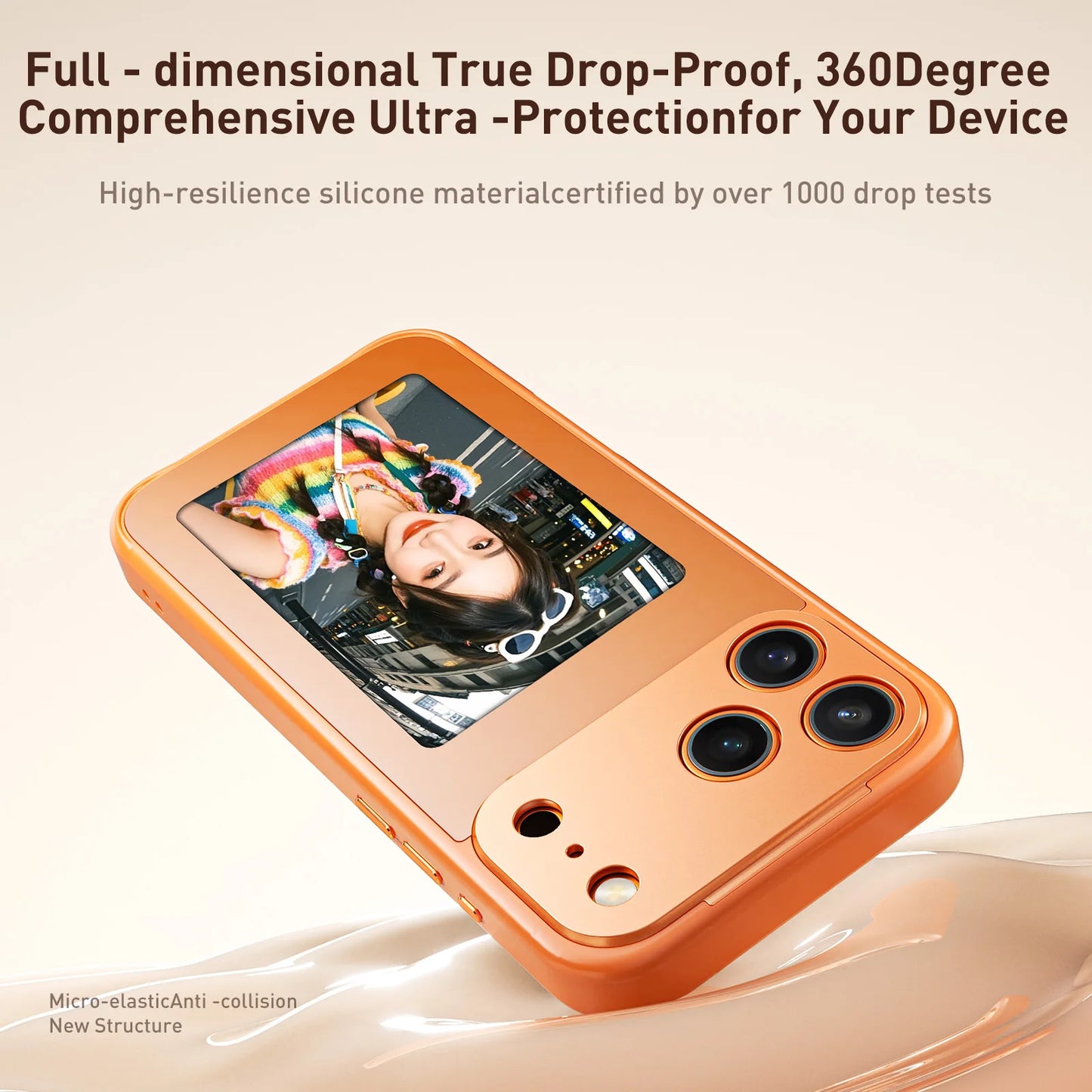 E-Ink NFC iPhone Case – Wireless Display, Battery Free