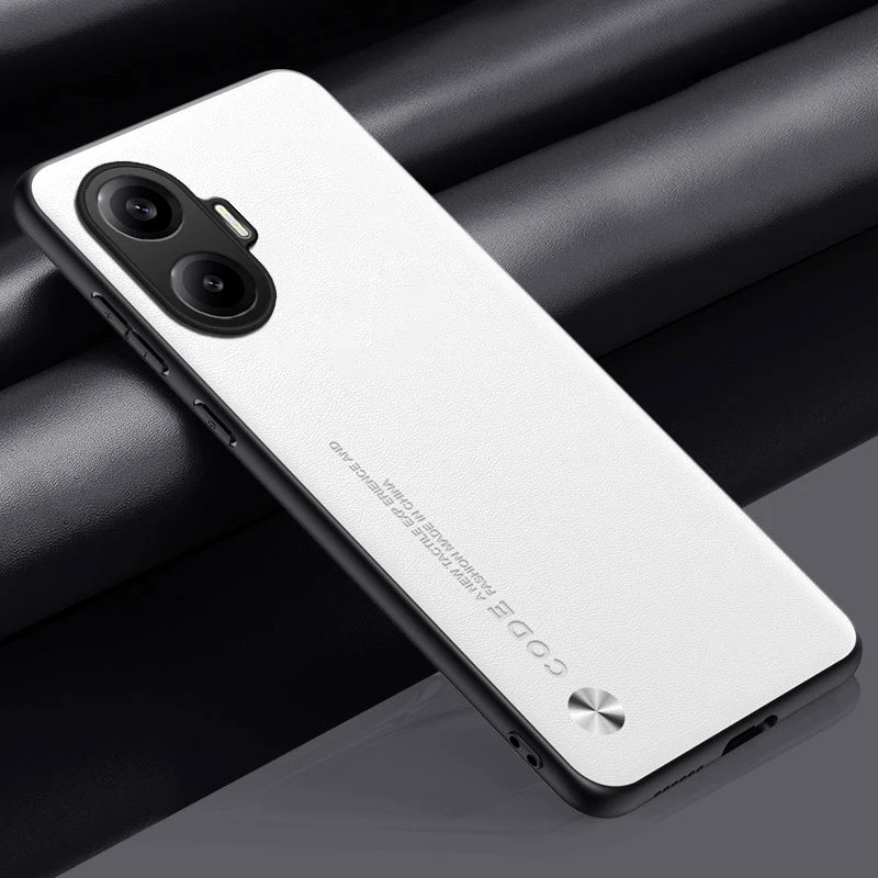 Luxury PU Leather Case For Xiaomi Poco F3 F5 F6 F7 Ultra X6 X7 M6 Pro C40 Cover Soft Silicone Protection Phone Case