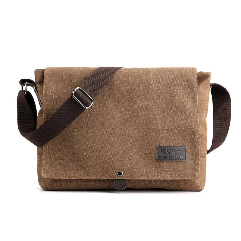 Men's multi-functional shoulder bag, leisure large capacity business travel bag, fashionable storage sling bag