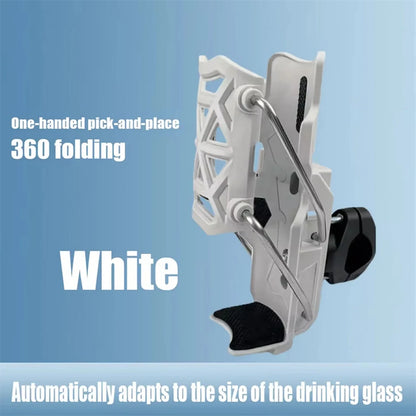 Adjustable Motorcycle Bike Cup Holder Handlebar Water Bottle Bike Mount For 32-77mm for bicycles