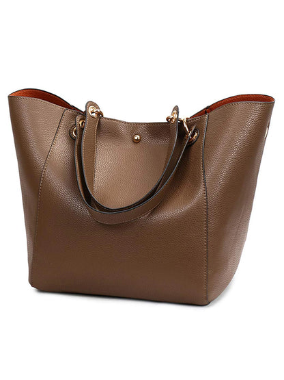Pahajim Handbags for Women Large Tote Bag PU Leather Waterproof Handbags Shoulder Bag Womens Top Handle Bag for Work Shopping Ba