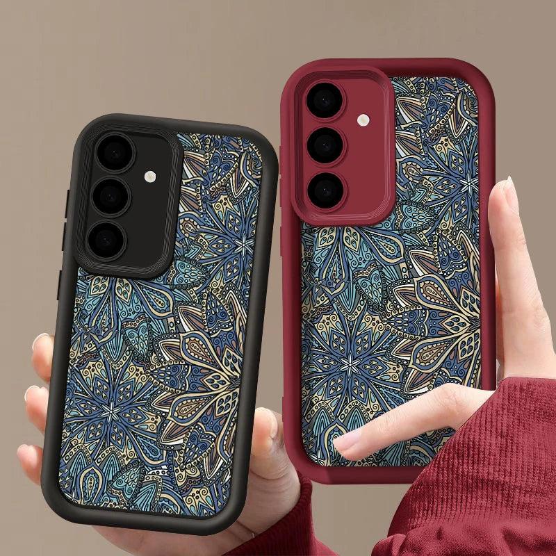 Retro Soft TPU Case for Samsung Galaxy – Anti-Scratch Silicone Cover