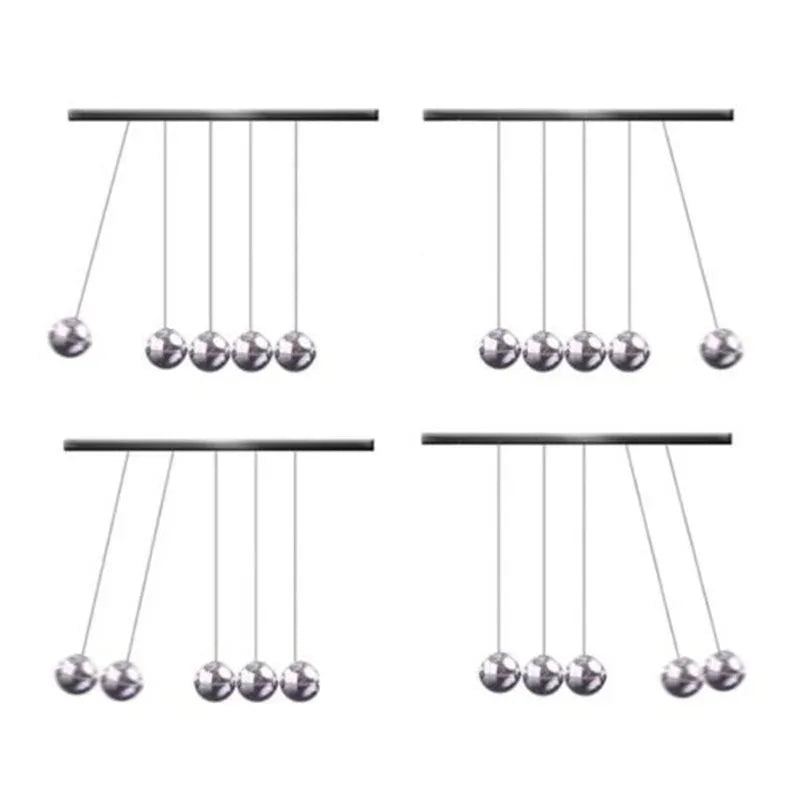 Newton’s Cradle Pendulum Ball Desk Toy for Stress Relief