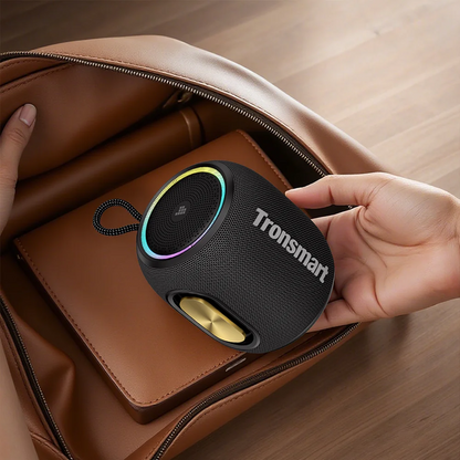 Tronsmart T8 Mini Speaker Bluetooth Speaker with 360 Degree Audio, 20H Playtime,IPX7 Waterproof, APP Control for Camping, Hiking