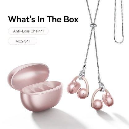 Baseus Bowie MC2 S Open Ear Clip Wireless Earphones Bluetooth 6.0 Comfort Clip On Sports  Earbuds 4-Mic Clear Calls Al Translate