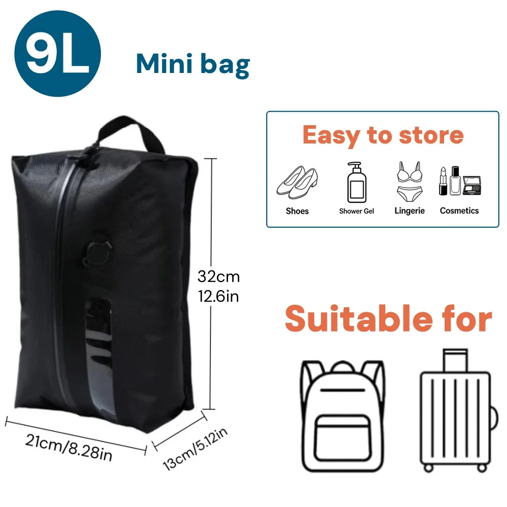 Vacuum Storage Bags, Travel Essentials Suitcases Clothes Organizer Packaging Bag Practical Accessories Compression Packing Cubes