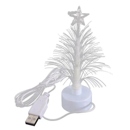 Mini USB Fiber Optic Christmas Tree