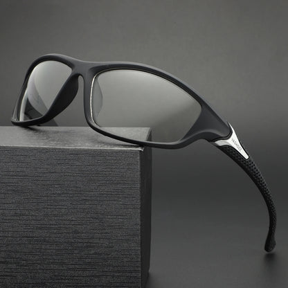 New Photochromic UV400 Hiking Cycling Sunglasses Men Women Outdoor Bicycle Sun Glasses Running Eyewear Sports Bike Goggles