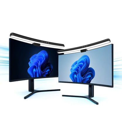 USB Stepless Dimming Screen Hanging Lights Curved Screen Monitor Light Bar RGB Background Atmosphere Desk Lamp Monitor Light Bar - Urbizia
