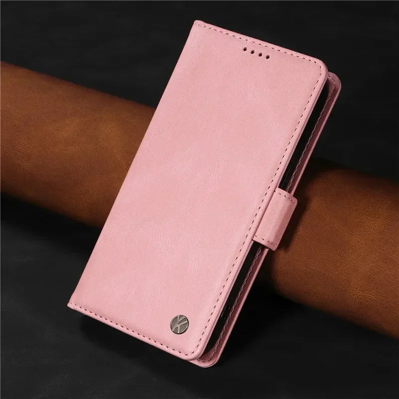 Magnetic Flip Wallet Case For Samsung Galaxy S8 S9 S10 Plus S20 S21 FE S22 S23 S24 S25 Ultra Holder Leather Stand Book Bag Cover