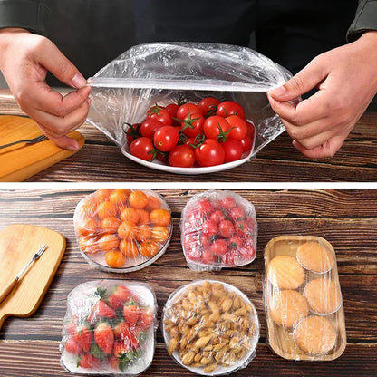 Reusable Elastic Food Covers for Bowls & Plates