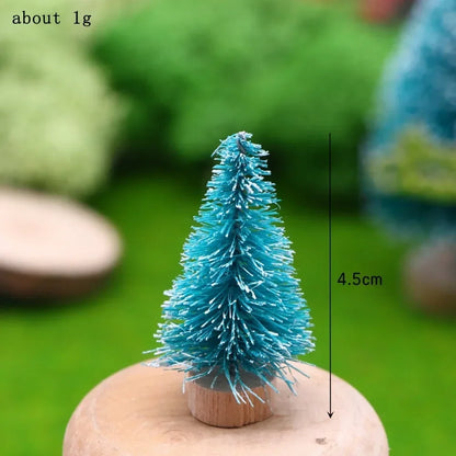 Decorated Mini Cedar Pine Christmas Tree