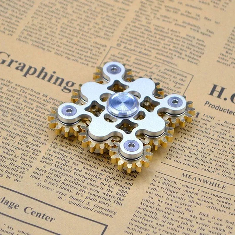 9 Gears Hand Spinner High Quality Metal Fidget Spinners R188 Smooth Bearing Adult Stress Relief Toy Anti Stress Fidget Toys