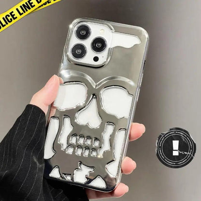 Skeleton Skull Shockproof Case for iPhone 16–11 Pro Max