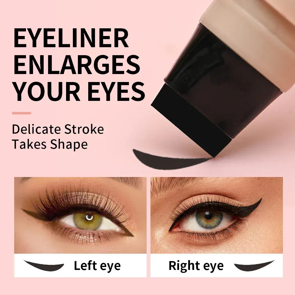 1PC eyeliner pen waterproof, fast drying, durable, smooth and easy to color, creating natural eye makeup - Urbizia