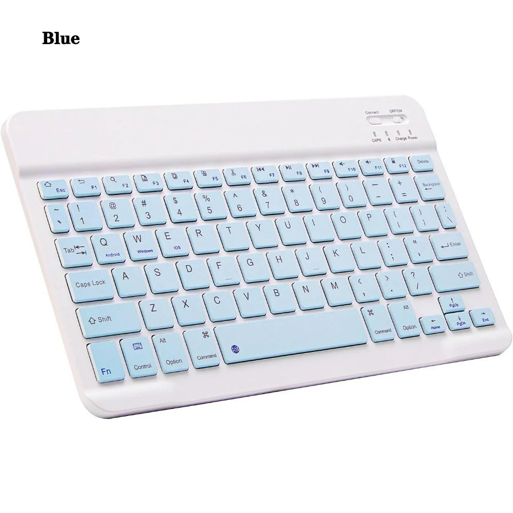 10 lnch Wireless  Bluetooth Mini Keyboard For iPad Phone Tablet Portable Bluetooth Keyboard and Mouse For Samsung Xiaomi Android