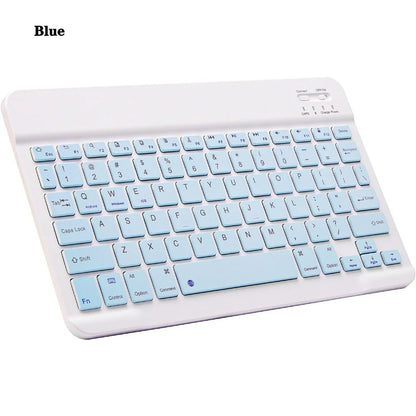 10 lnch Wireless  Bluetooth Mini Keyboard For iPad Phone Tablet Portable Bluetooth Keyboard and Mouse For Samsung Xiaomi Android