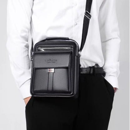 Everyday Versatile Rider Mini Leather Shoulder Bag Detachable Strap Portable Crossbody for Motorcycle Weekend Trips