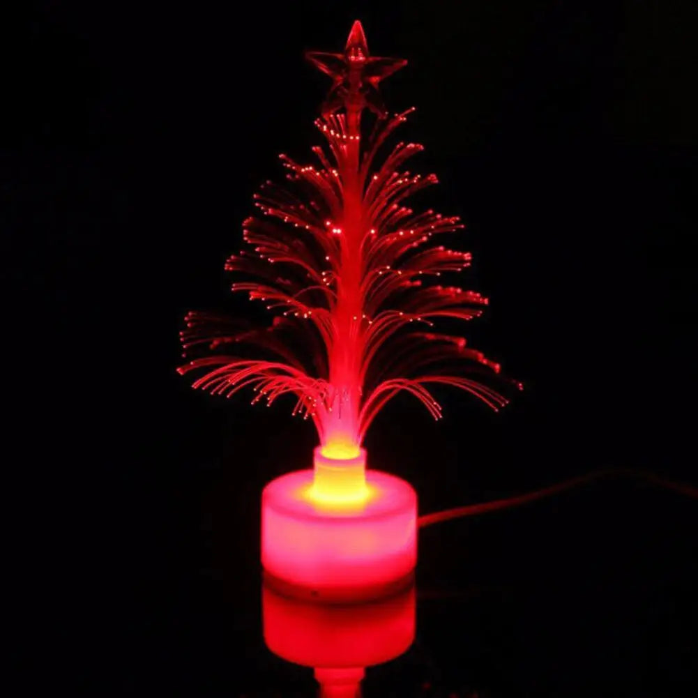 Mini USB Fiber Optic Christmas Tree