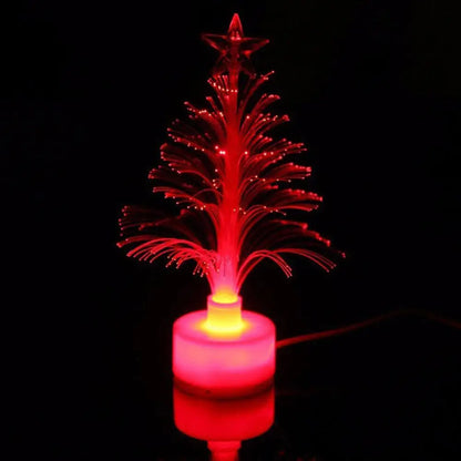 Mini USB Fiber Optic Christmas Tree