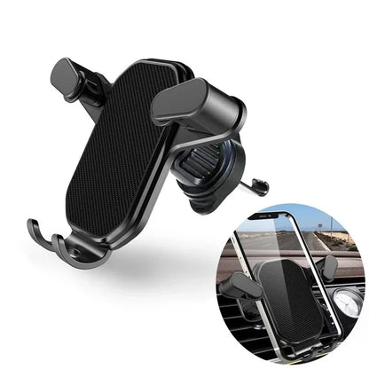 NEW Gravity Car Holder For Phone Air Vent Clip Mount Mobile Cell Stand Smartphone GPS Support For iPhone Mobile Phone