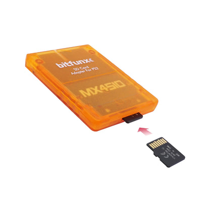 Bitfunx MX4SIO SIO2SD SD/TF Card Adapter Game Reader for PS2 Playstation2 Game Console