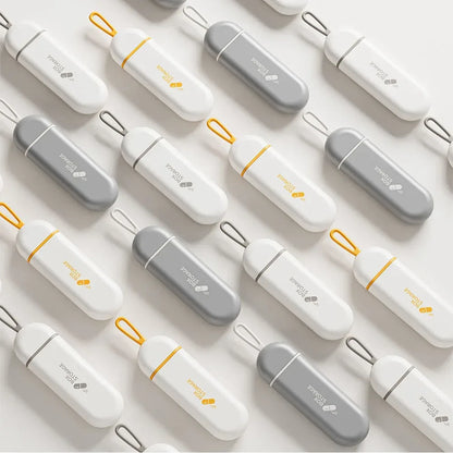Portable 3-Compartment Medicine Pill Box – Travel-Friendly - Urbizia