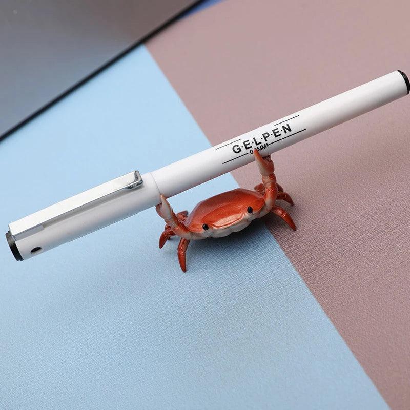 Funny Crab Desktop Pen Holder as creative stationery - Urbizia