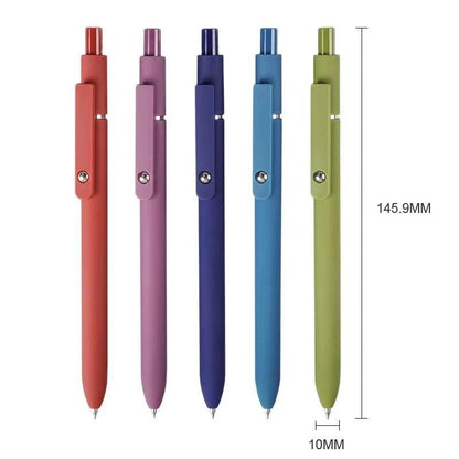 New Piloting Morandi Colour Gel Pens Soft Touch Quick Dry Smooth 0.5mm Gel Ink Pen For School Writing Stationery Supplies