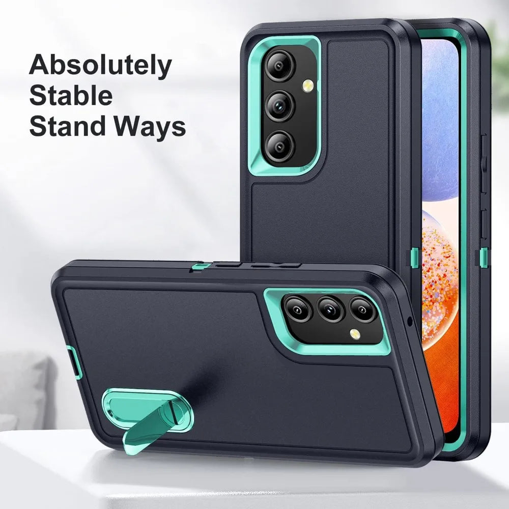 Military Grade Anti-Drop Case With Built-in Kickstand For Samsung Galaxy S26 Plus S25 S24+ S23 FE S22 Ultra Plus Protector Cover