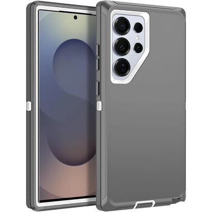 Heavy Duty 3-Layer Armor Protection Phone Case For Samsung Galaxy S26 S25 S24 S23 S22 Ultra Plus Matte Impact Resistant Cover