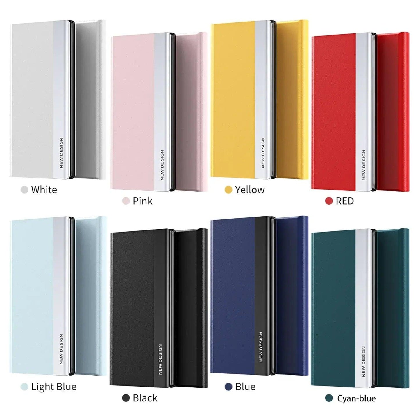 Flip Leather Bracket Case for Samsung Galaxy