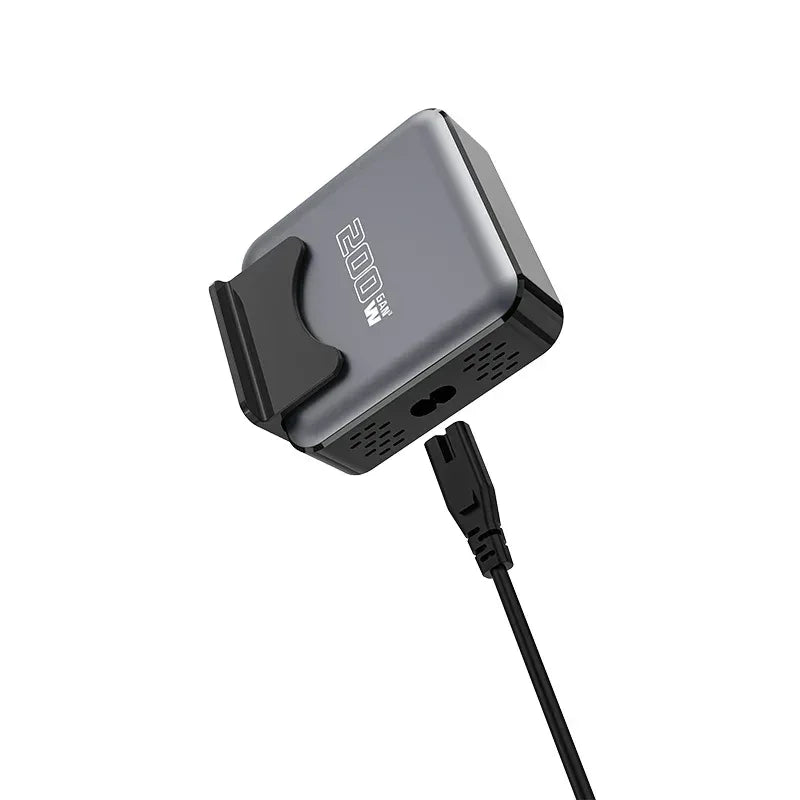 High efficient desktop fast charge 200W gallium nitride charger, fast, safe, convenient, the perfect combination of power and sp - Urbizia