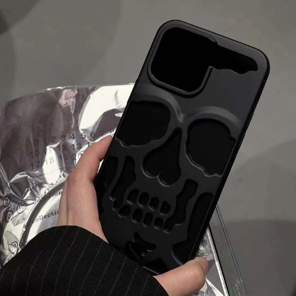 Skeleton Skull Shockproof Case for iPhone 16–11 Pro Max