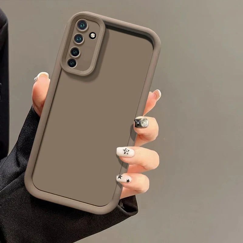 For Realme 6 Pro Case REALME 6Pro Phone Case Realme 6 Pro 4G RMX2063 Anti Fall Protection Luxury Candy Matte Soft Cover