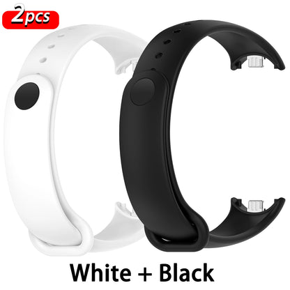 Silicone Strap for Xiaomi Mi Band 10 9 8 Strap NFC Sport Bracelet Wristband pulseira correa Xiaomi Smart Band 10 9 8 Accessories