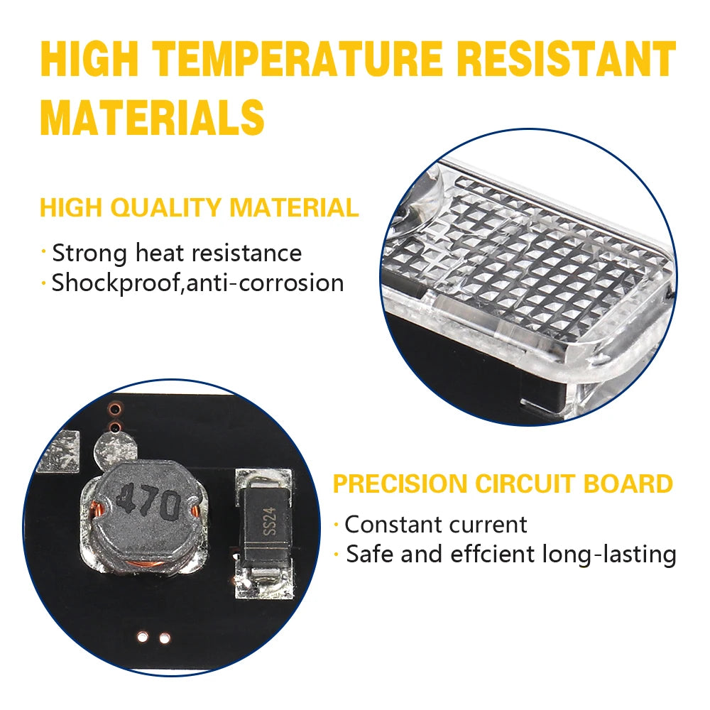 LED Car Door Projector Ghost Shadow Welcome Light Accessories For AUDI A1 A3 8P 8L 8Y A4 A5 A6 A7 A8 Q3 8U Q5 Q7 Q8 TT Sportback