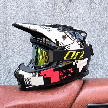 Off road racing motorcycle helmet bicycle speed drop DH full helmet rally off-road helmet